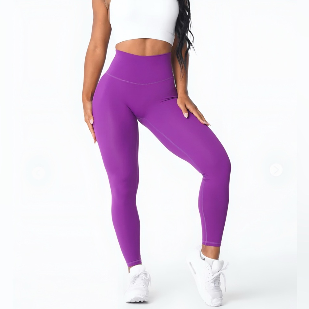 NEW NVGTN Zinnia Signature 2.0 Leggings, Purple, Size Small